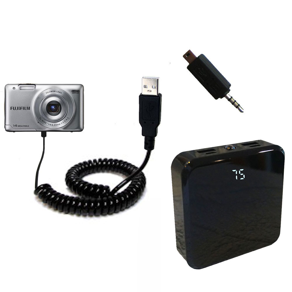 Rechargeable Pack Charger compatible with the Fujifilm Finepix JX 500 520 550 580 590 700 710