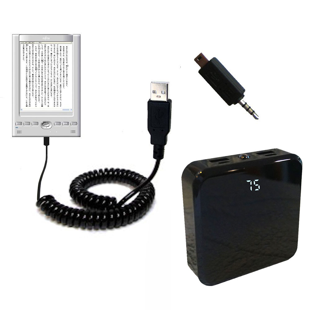 Rechargeable Pack Charger compatible with the Fujitsu FLEPia