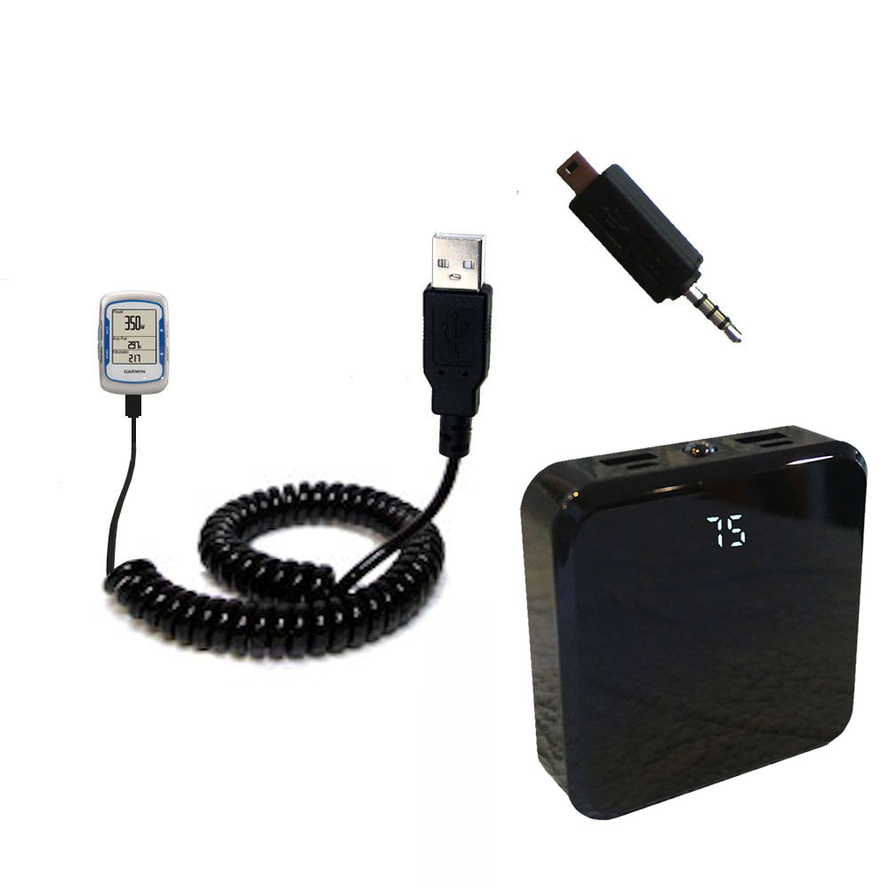 Rechargeable Pack Charger compatible with the Garmin EDGE 500