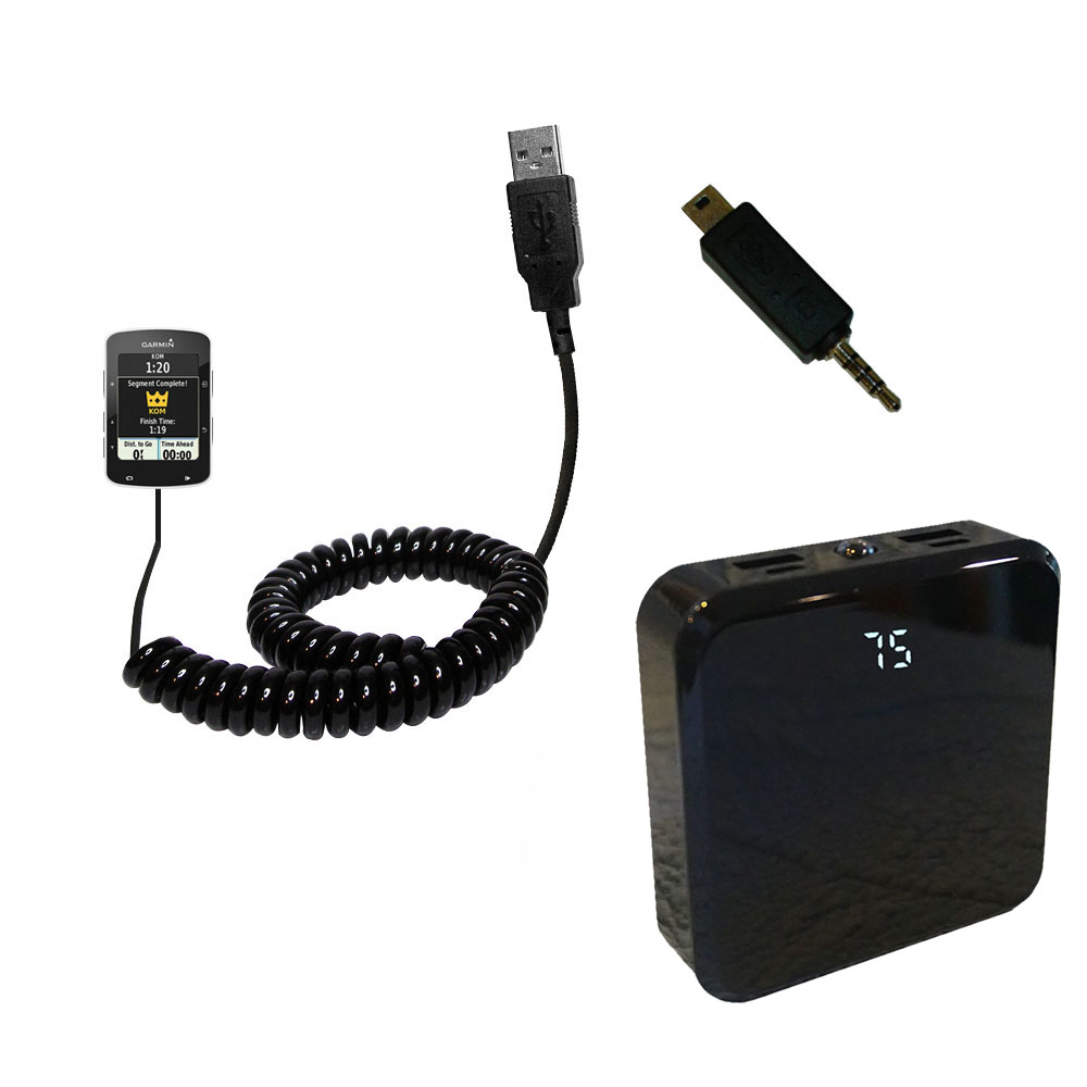 Rechargeable Pack Charger compatible with the Garmin EDGE 520