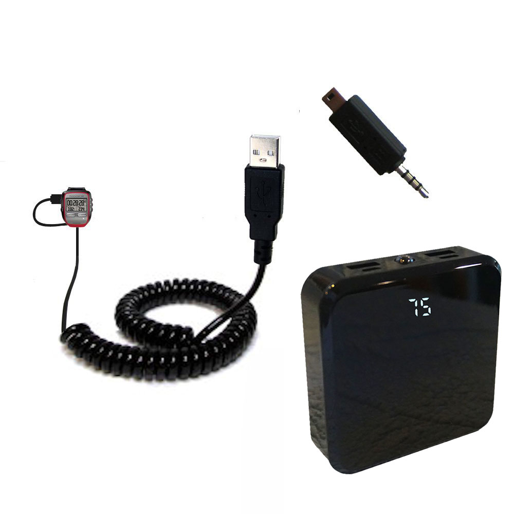 Rechargeable Pack Charger compatible with the Garmin Forerunner 205