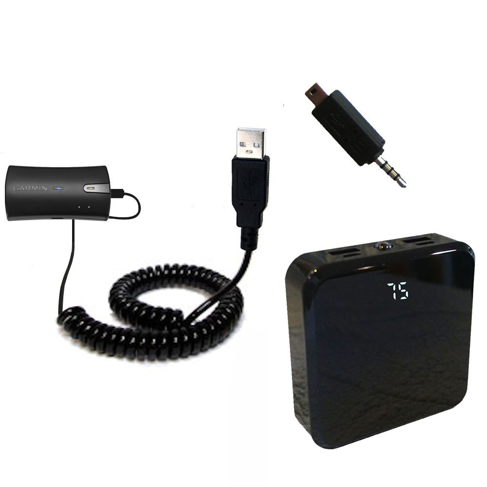Rechargeable Pack Charger compatible with the Garmin GLO