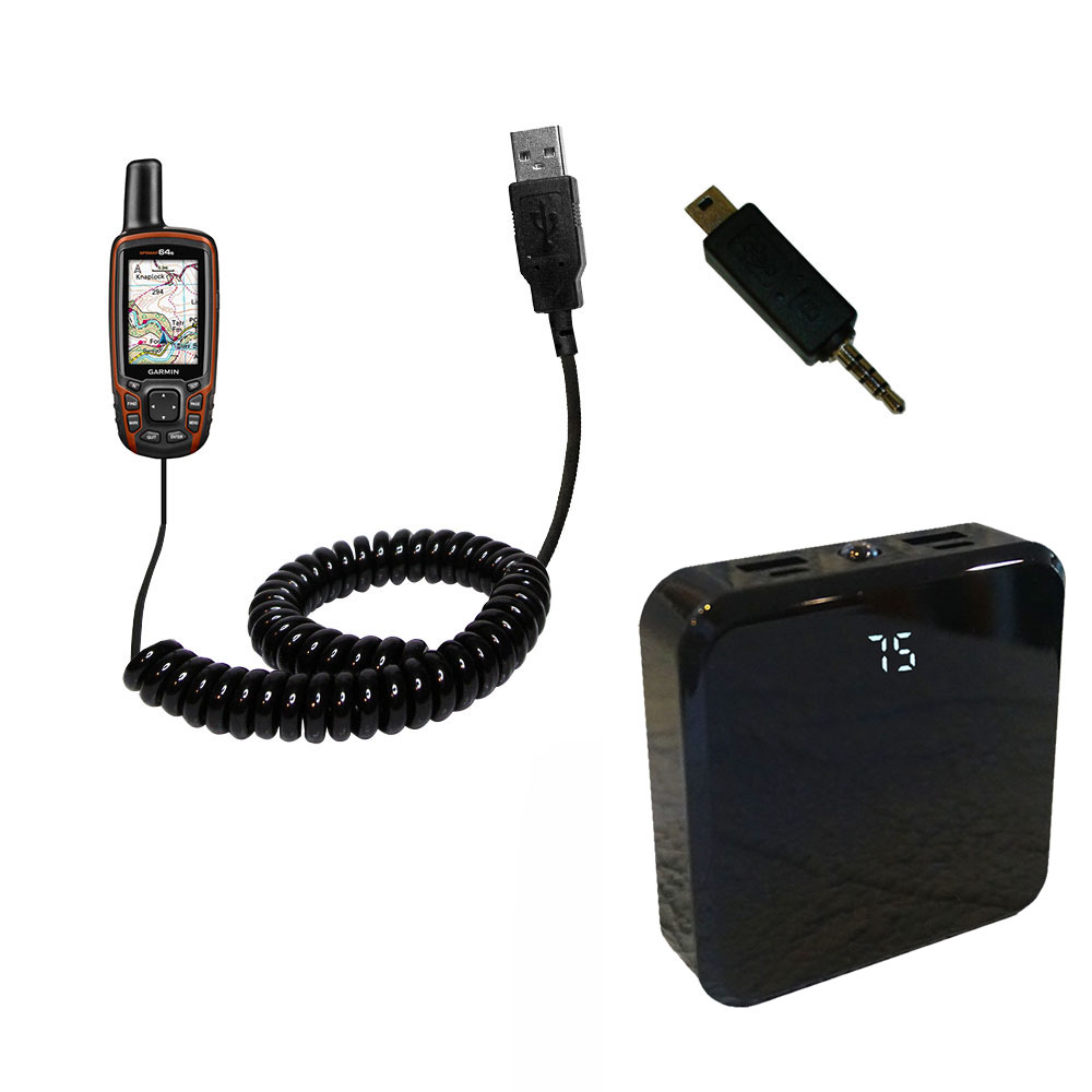 Rechargeable Pack Charger compatible with the Garmin GPSMAP 64 / 64s / 64st