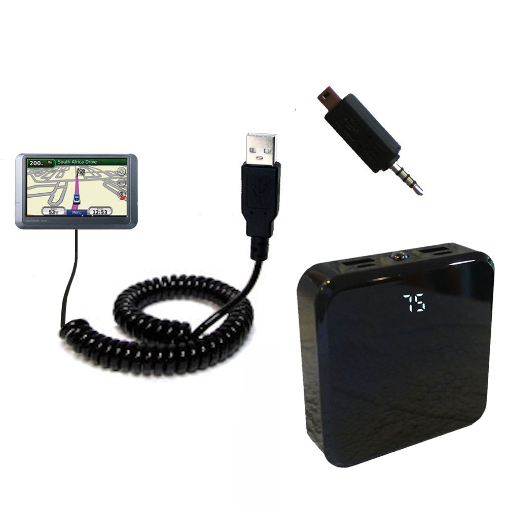 Rechargeable Pack Charger compatible with the Garmin Nuvi 215
