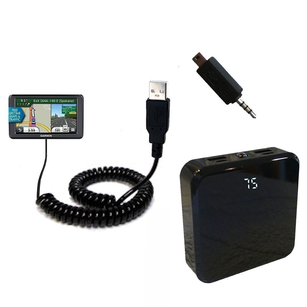 Rechargeable Pack Charger compatible with the Garmin Nuvi 245T