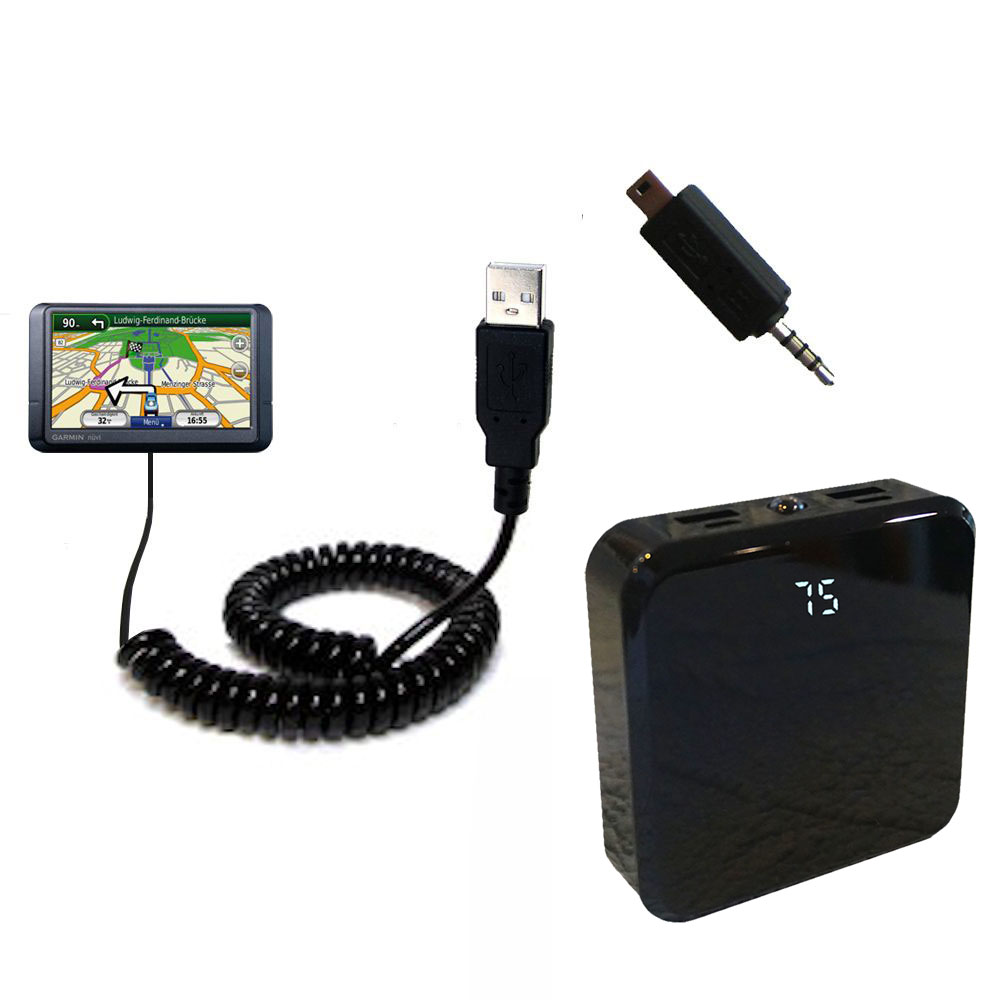 Rechargeable Pack Charger compatible with the Garmin Nuvi 245WT