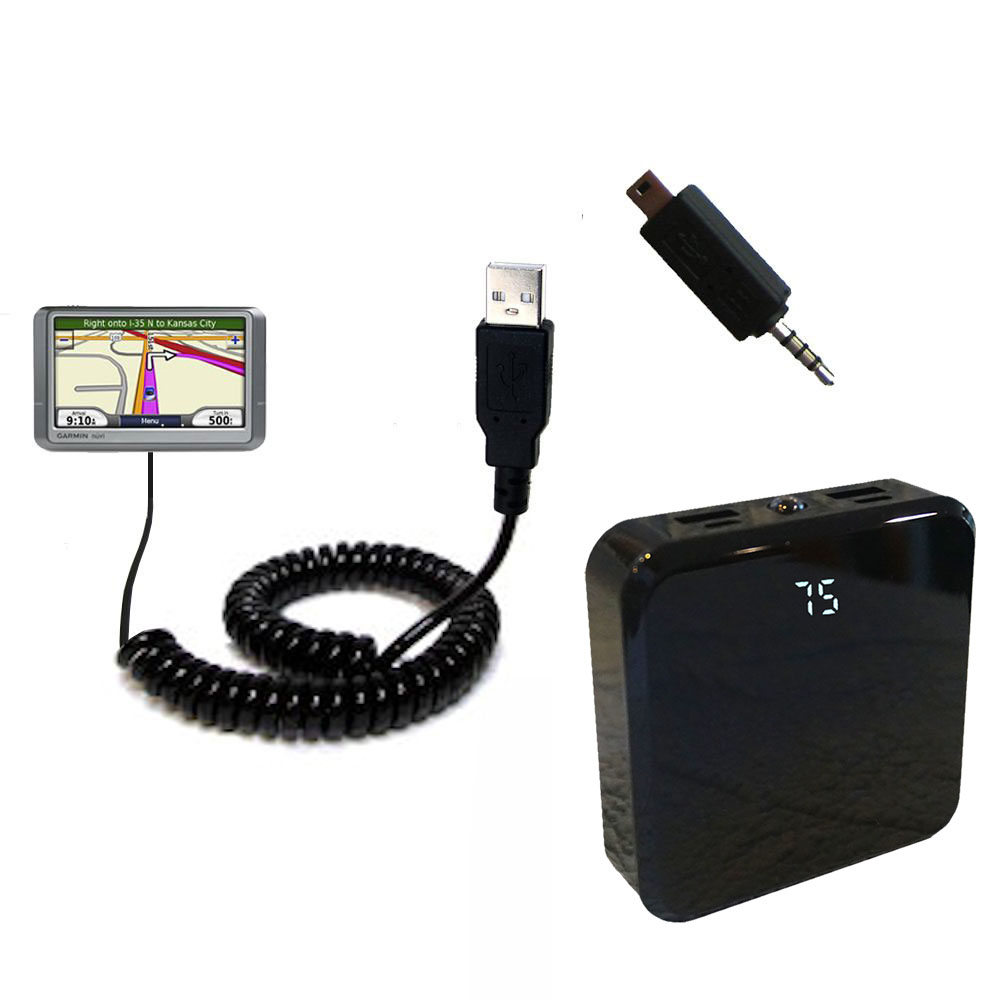 Rechargeable Pack Charger compatible with the Garmin nuvi 250W