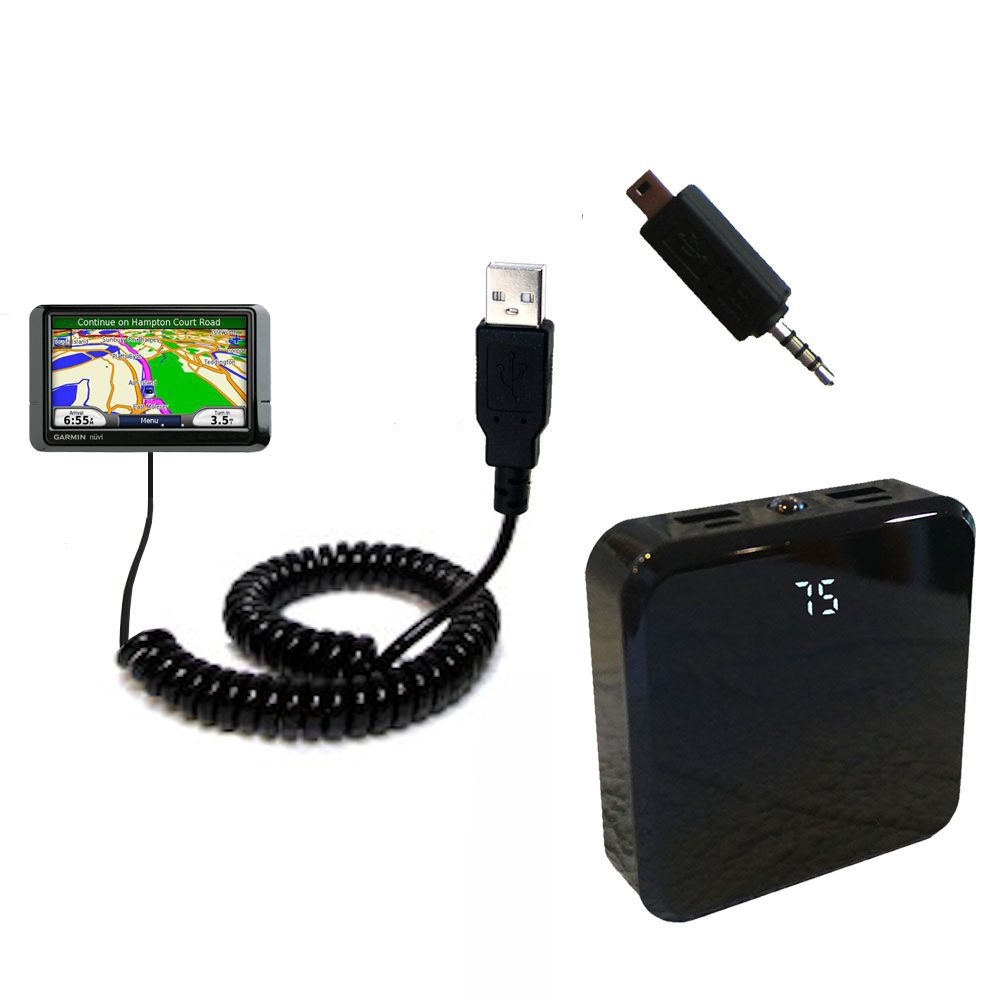 Rechargeable Pack Charger compatible with the Garmin Nuvi 255