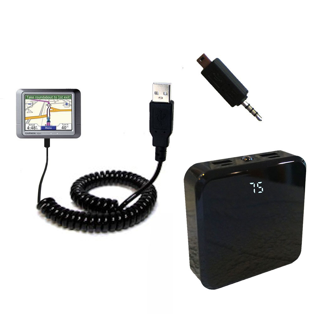 Rechargeable Pack Charger compatible with the Garmin Nuvi 260