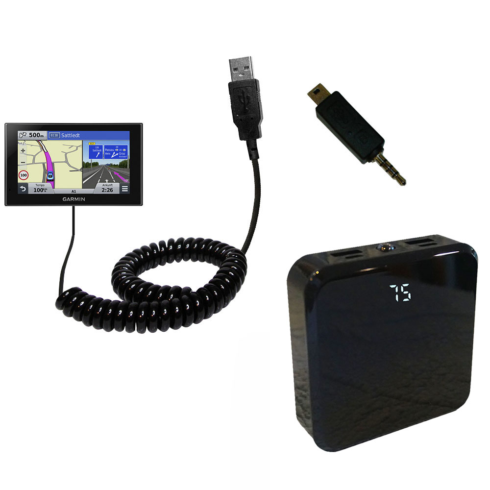 Rechargeable Pack Charger compatible with the Garmin nuvi 2789 LMT