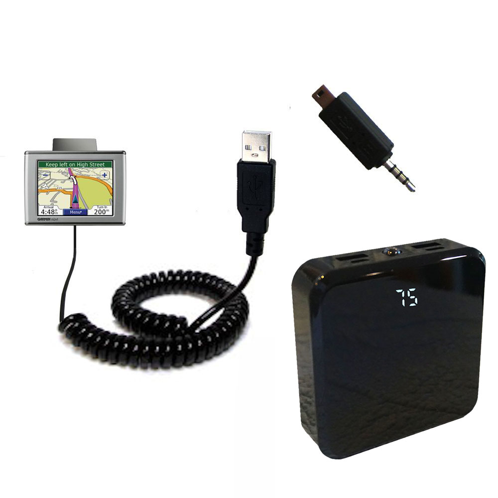 Rechargeable Pack Charger compatible with the Garmin Nuvi 300 300T
