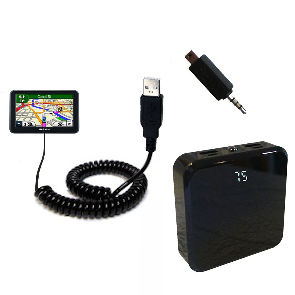 Rechargeable Pack Charger compatible with the Garmin Nuvi 3450 3450LM