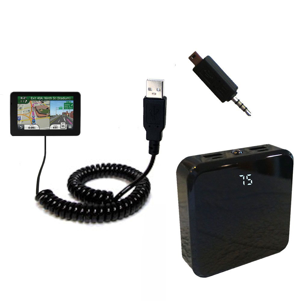 Rechargeable Pack Charger compatible with the Garmin Nuvi 3550