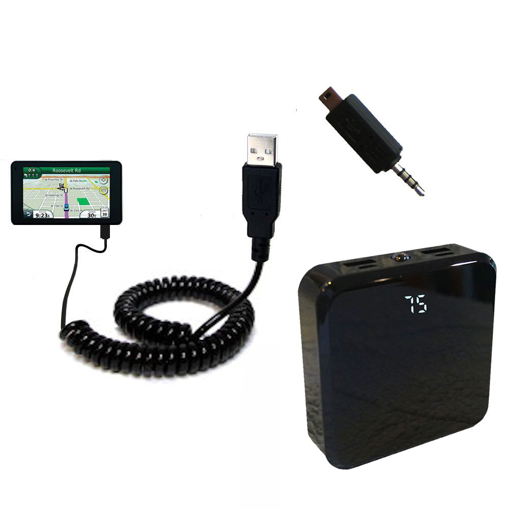 Rechargeable Pack Charger compatible with the Garmin Nuvi 3750
