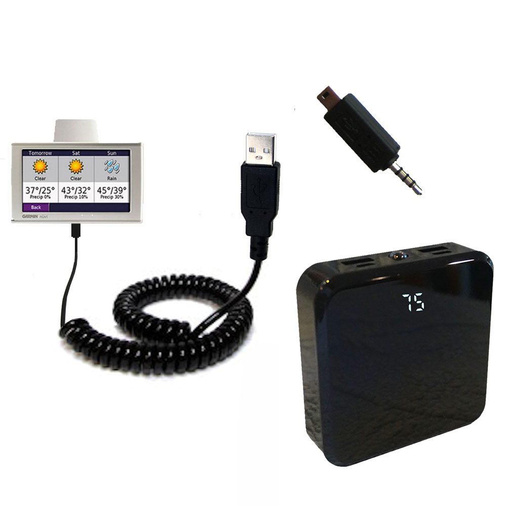 Rechargeable Pack Charger compatible with the Garmin Nuvi 650