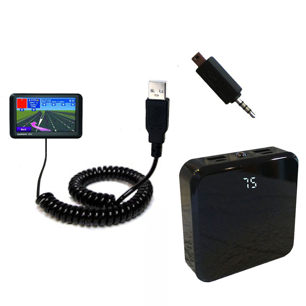 Rechargeable Pack Charger compatible with the Garmin Nuvi 760 760T
