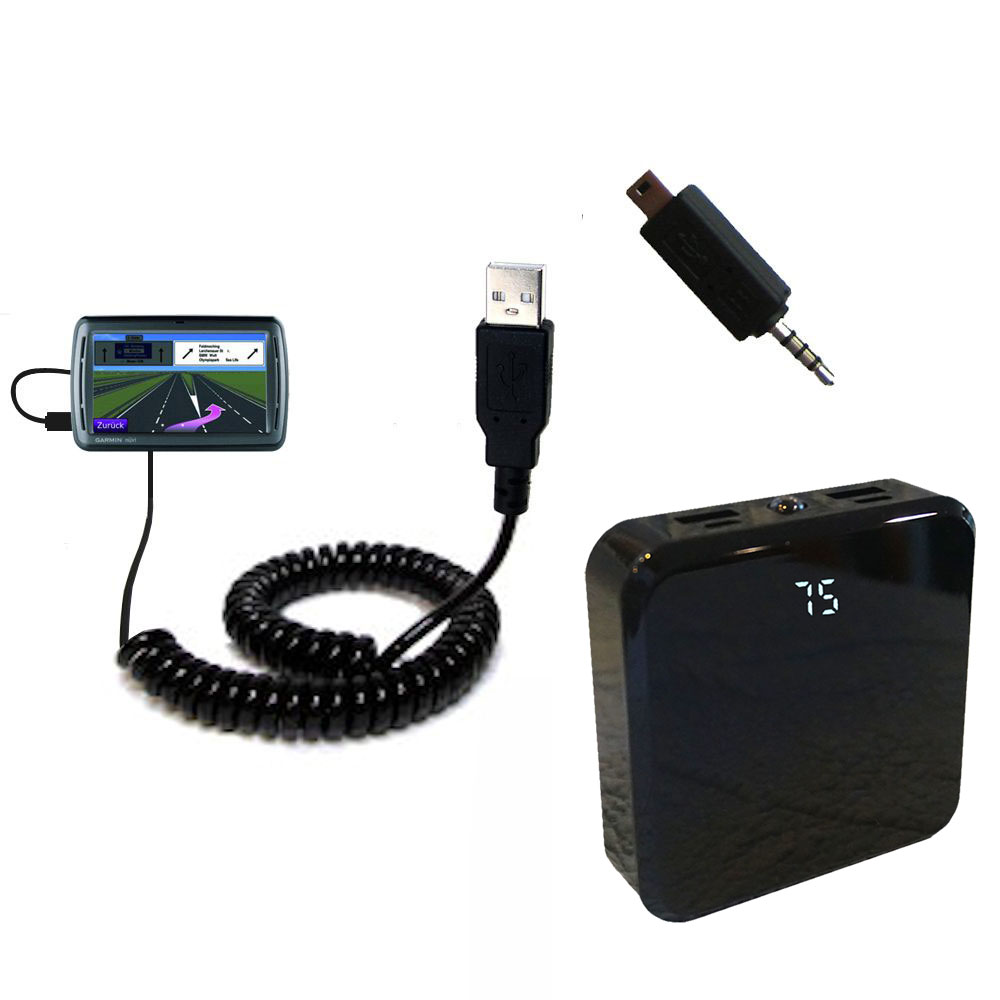 Rechargeable Pack Charger compatible with the Garmin Nuvi 860 865Tpro
