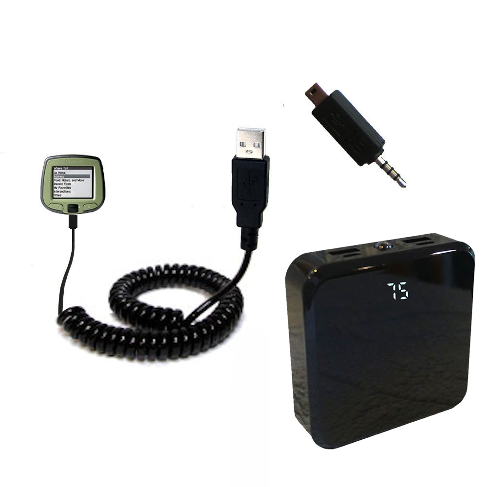 Rechargeable Pack Charger compatible with the Garmin StreetPilot i2 i3 i5