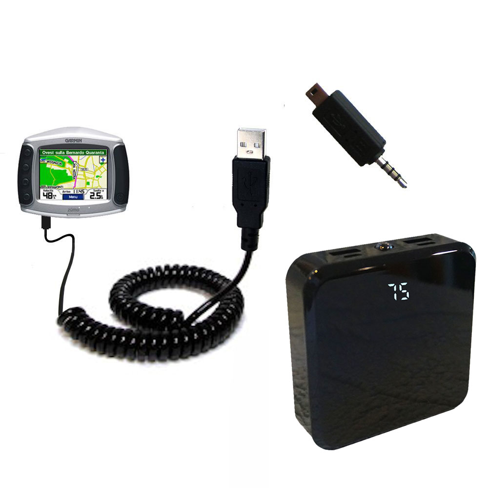 Rechargeable Pack Charger compatible with the Garmin Zumo 500