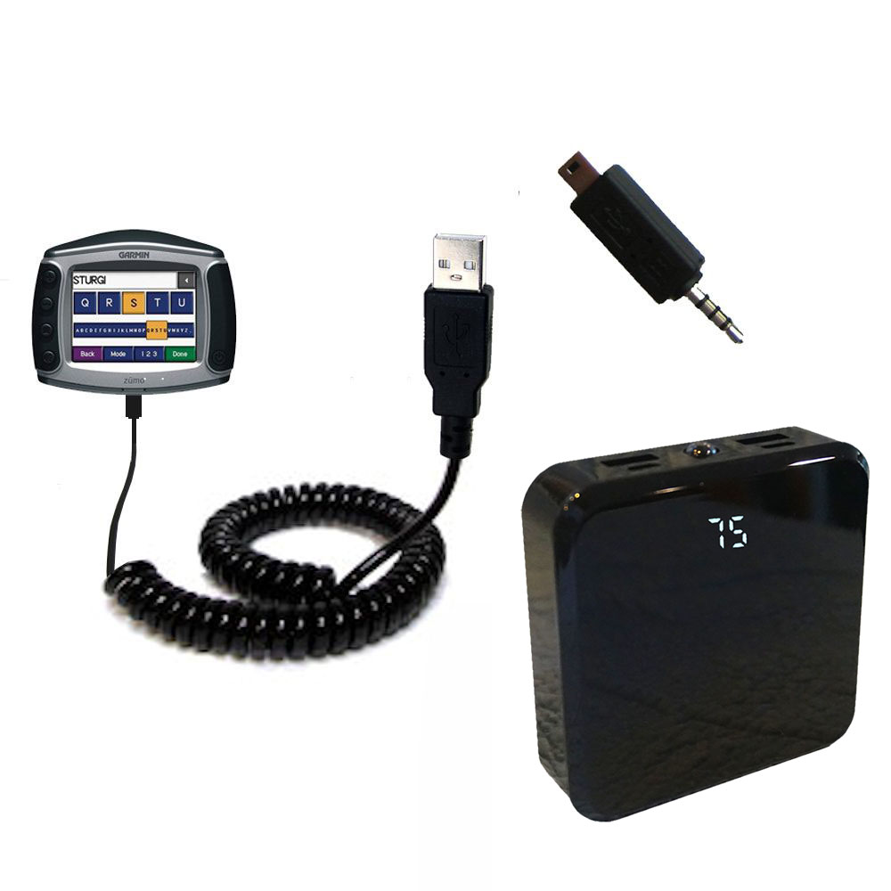 Rechargeable Pack Charger compatible with the Garmin Zumo 550