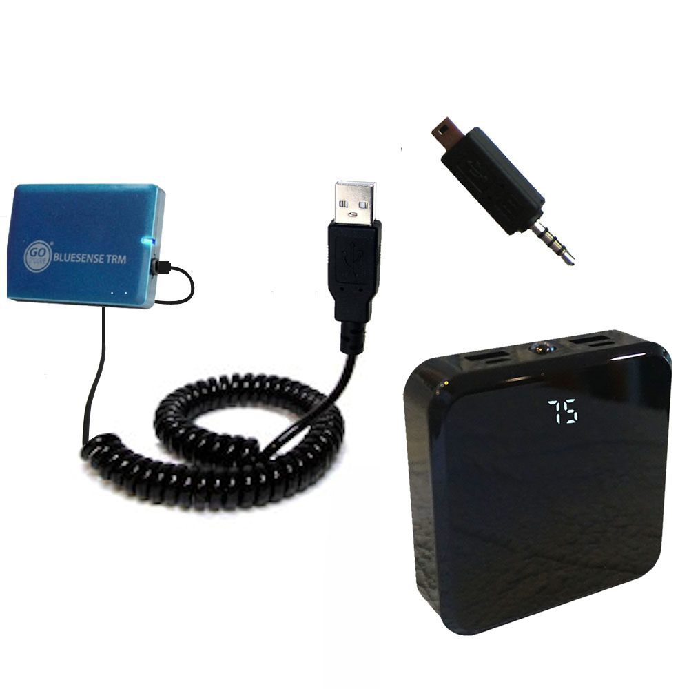 Rechargeable Pack Charger compatible with the GOgroove BlueSense TRM