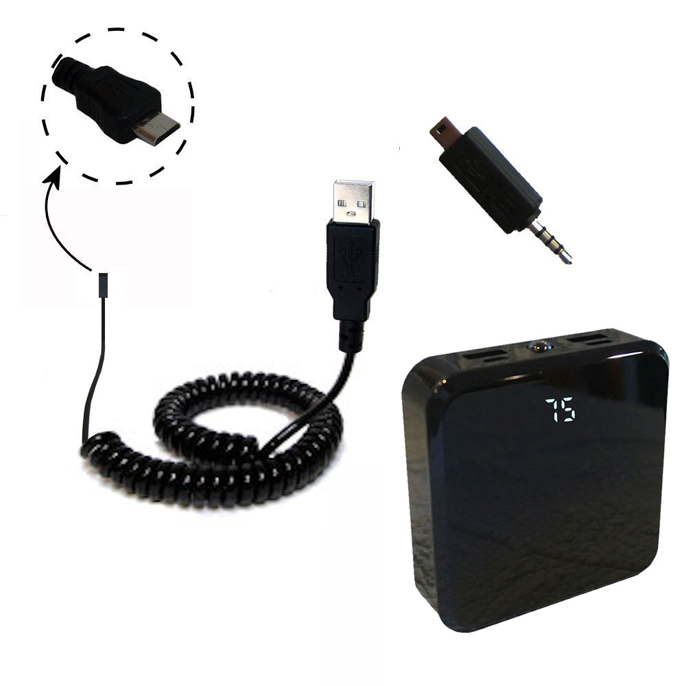 Rechargeable Pack Charger compatible with the Gomadic micro USB Devices