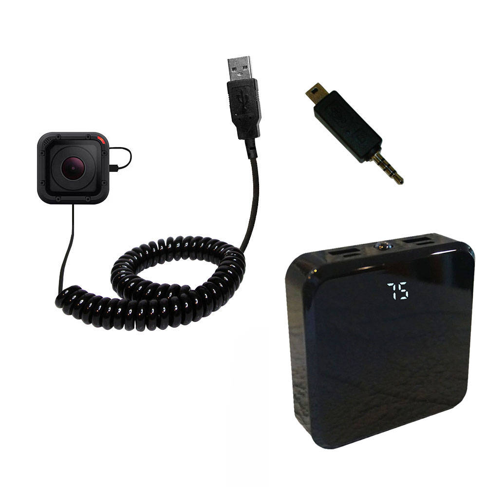 Rechargeable Pack Charger compatible with the GoPro HERO Session