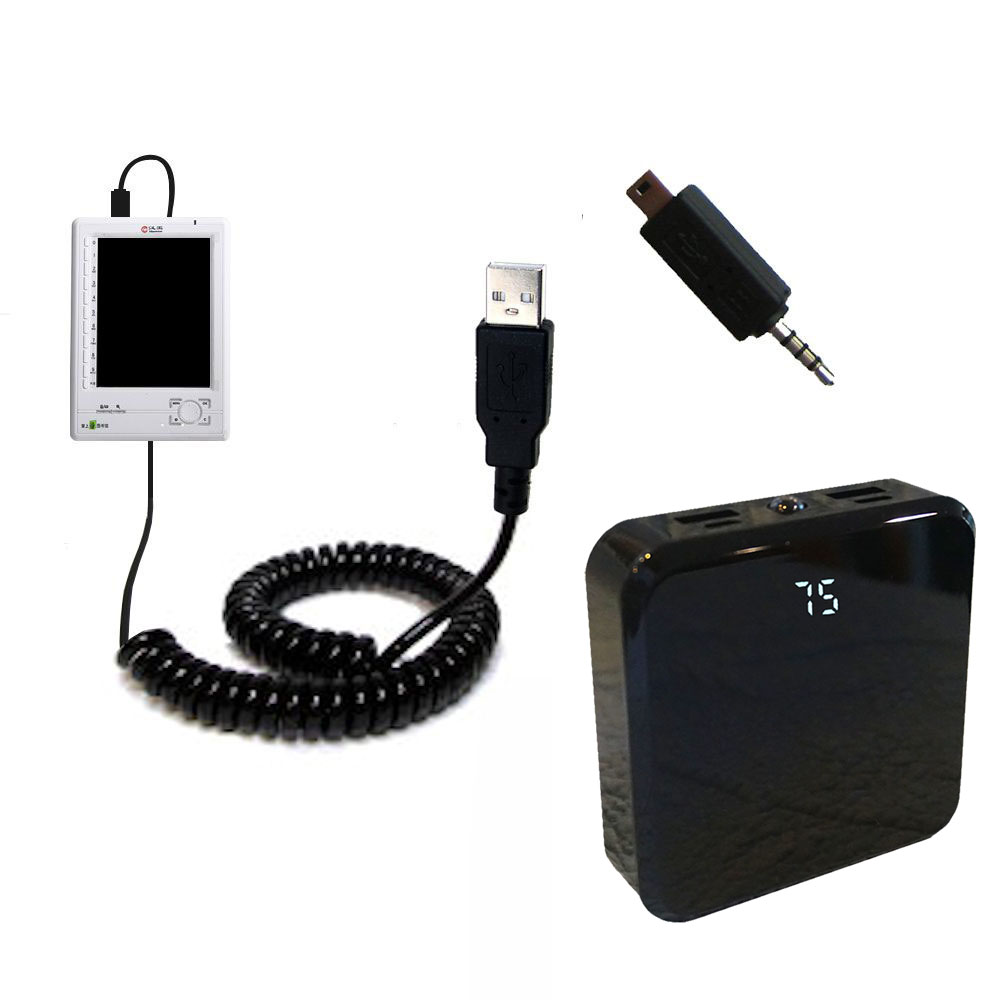 Rechargeable Pack Charger compatible with the Hanvon WISEreader 516