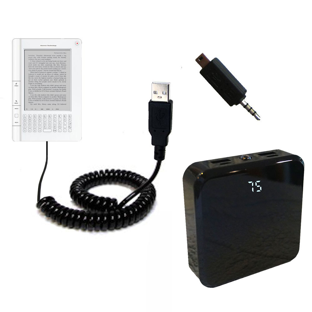 Rechargeable Pack Charger compatible with the Hanvon WISEreader N518
