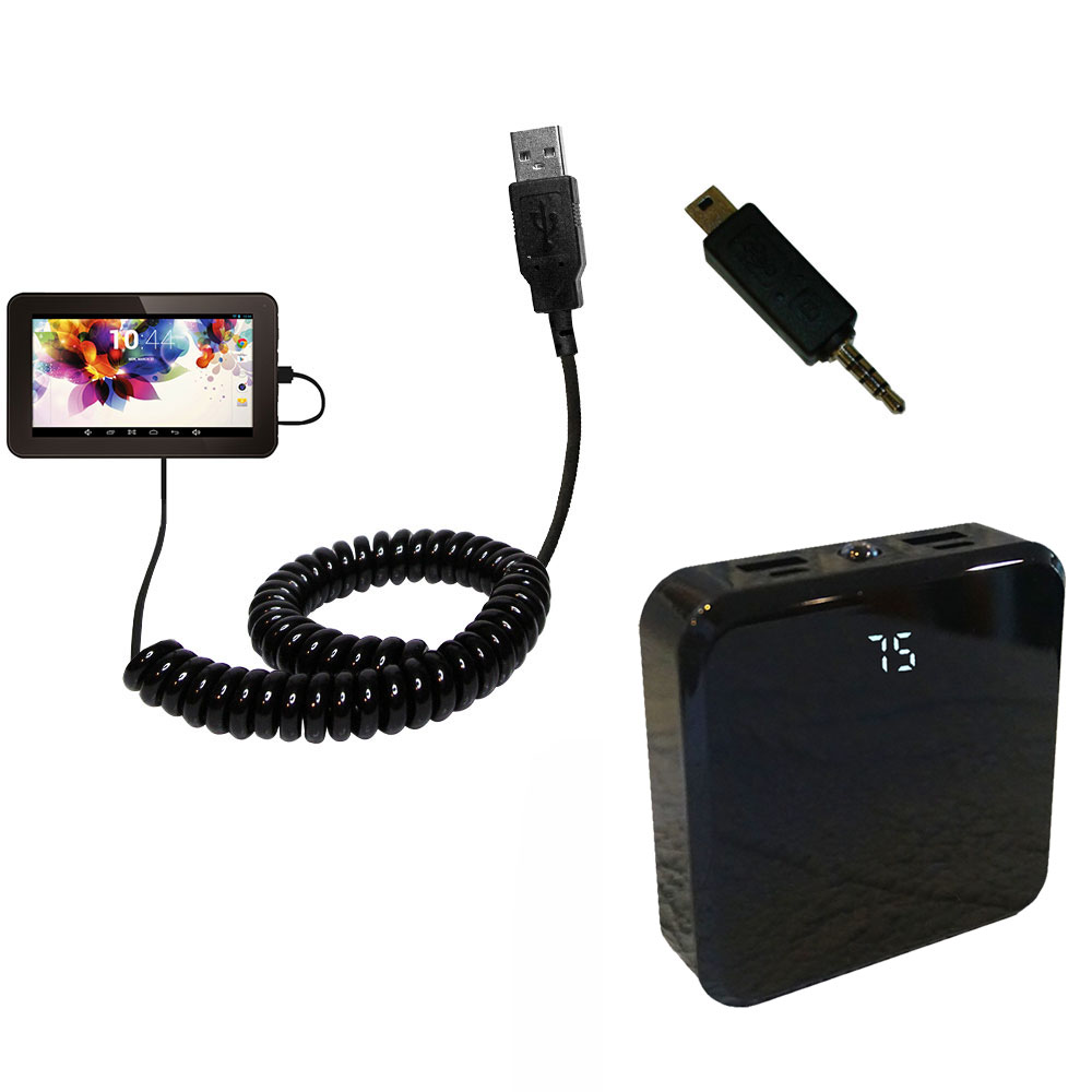 Rechargeable Pack Charger compatible with the Hipstreet Aurora 7B14-8BKRC