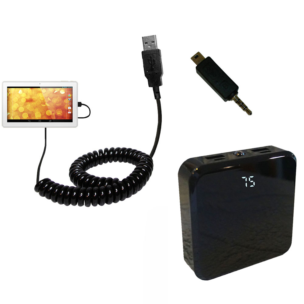 Rechargeable Pack Charger compatible with the Hipstreet Phoenix 10DTB12A