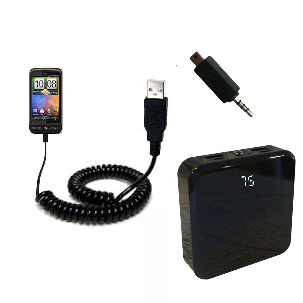 Rechargeable Pack Charger compatible with the HTC Bravo