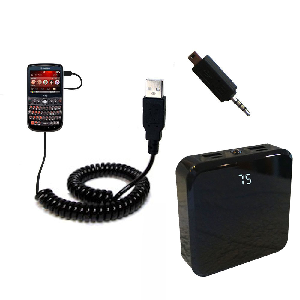 Rechargeable Pack Charger compatible with the HTC Dash 3G