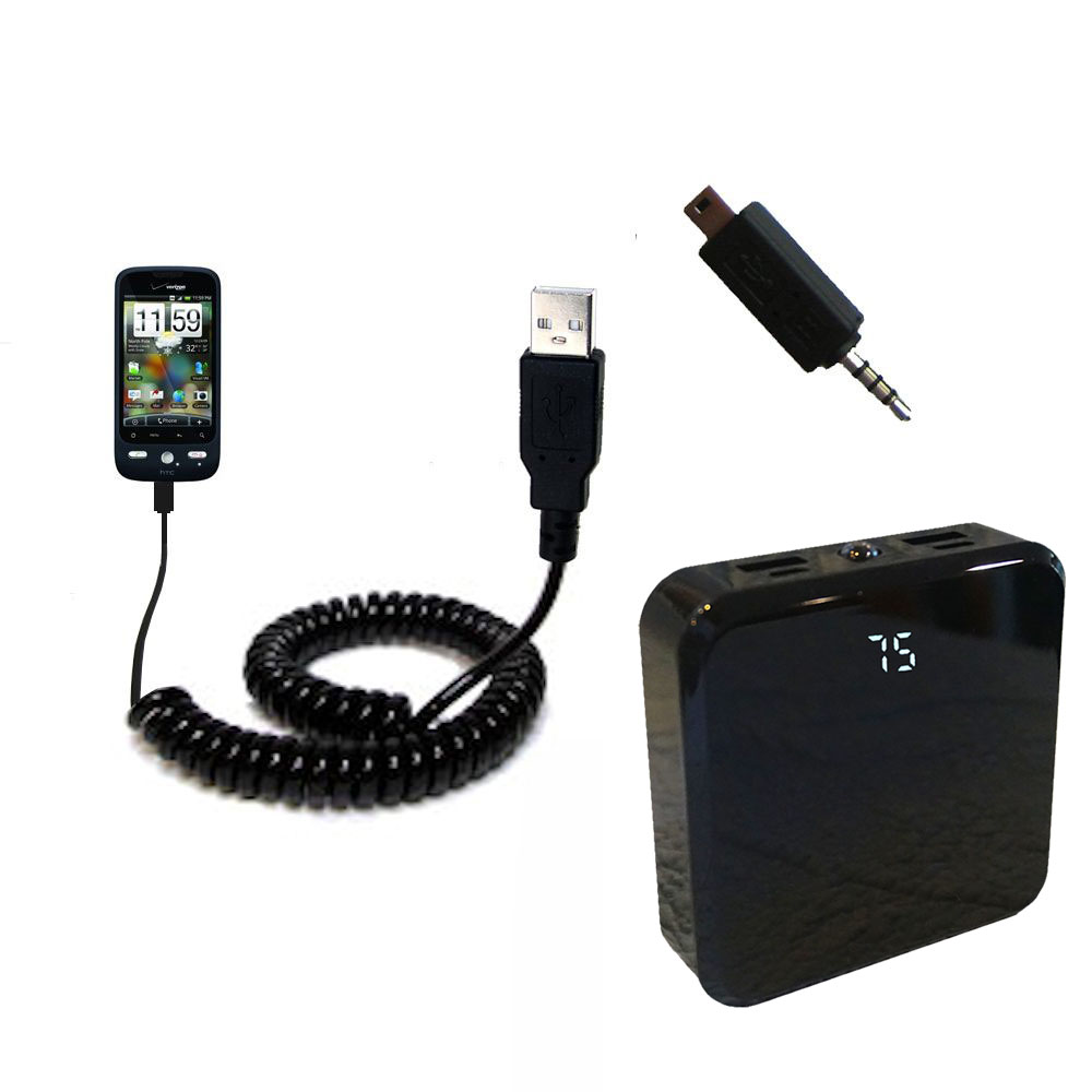 Rechargeable Pack Charger compatible with the HTC Droid Eris