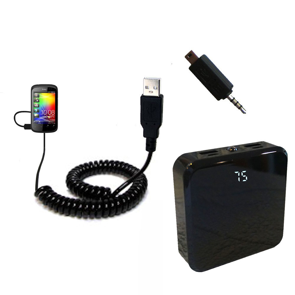 Rechargeable Pack Charger compatible with the HTC Explorer