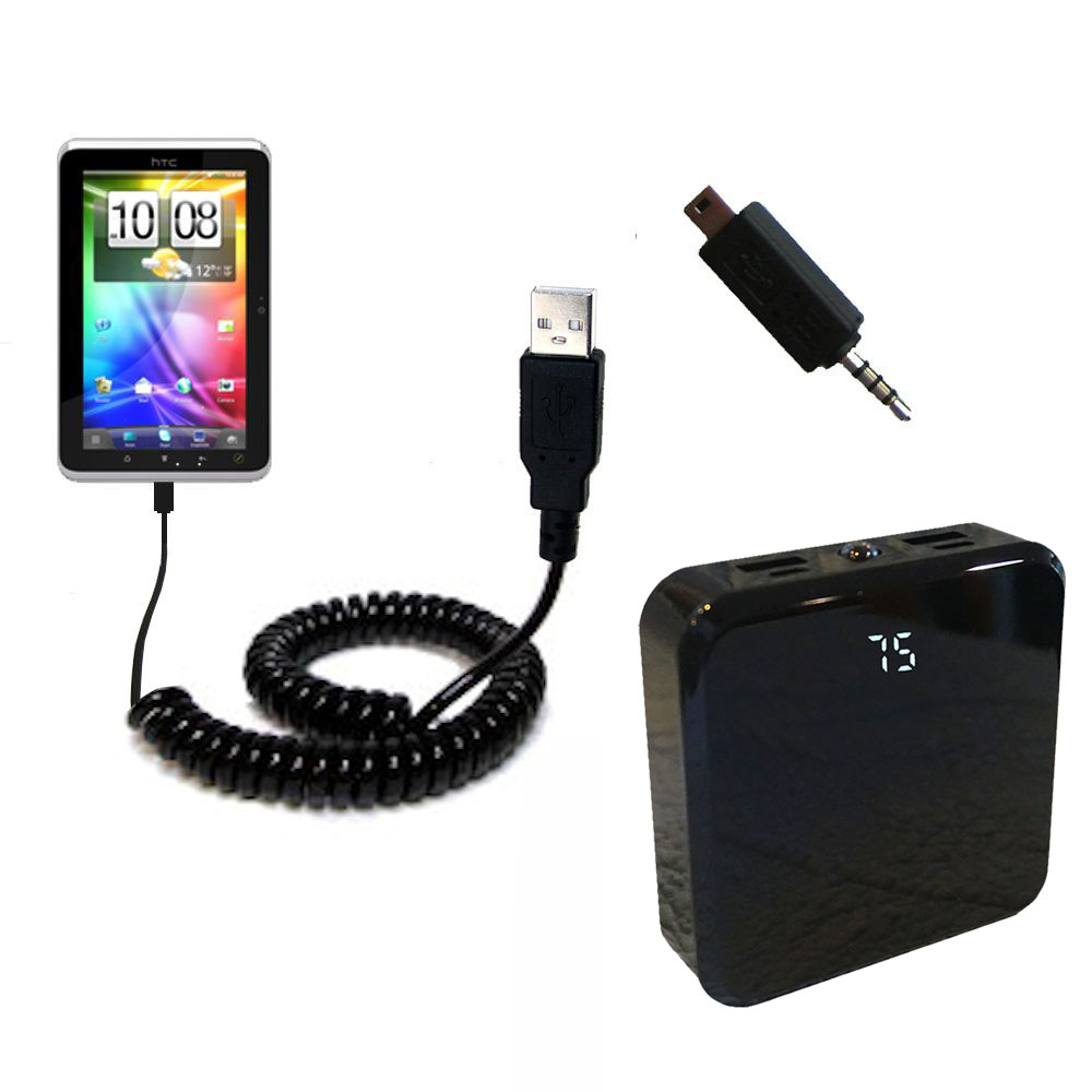 Rechargeable Pack Charger compatible with the HTC Flyer