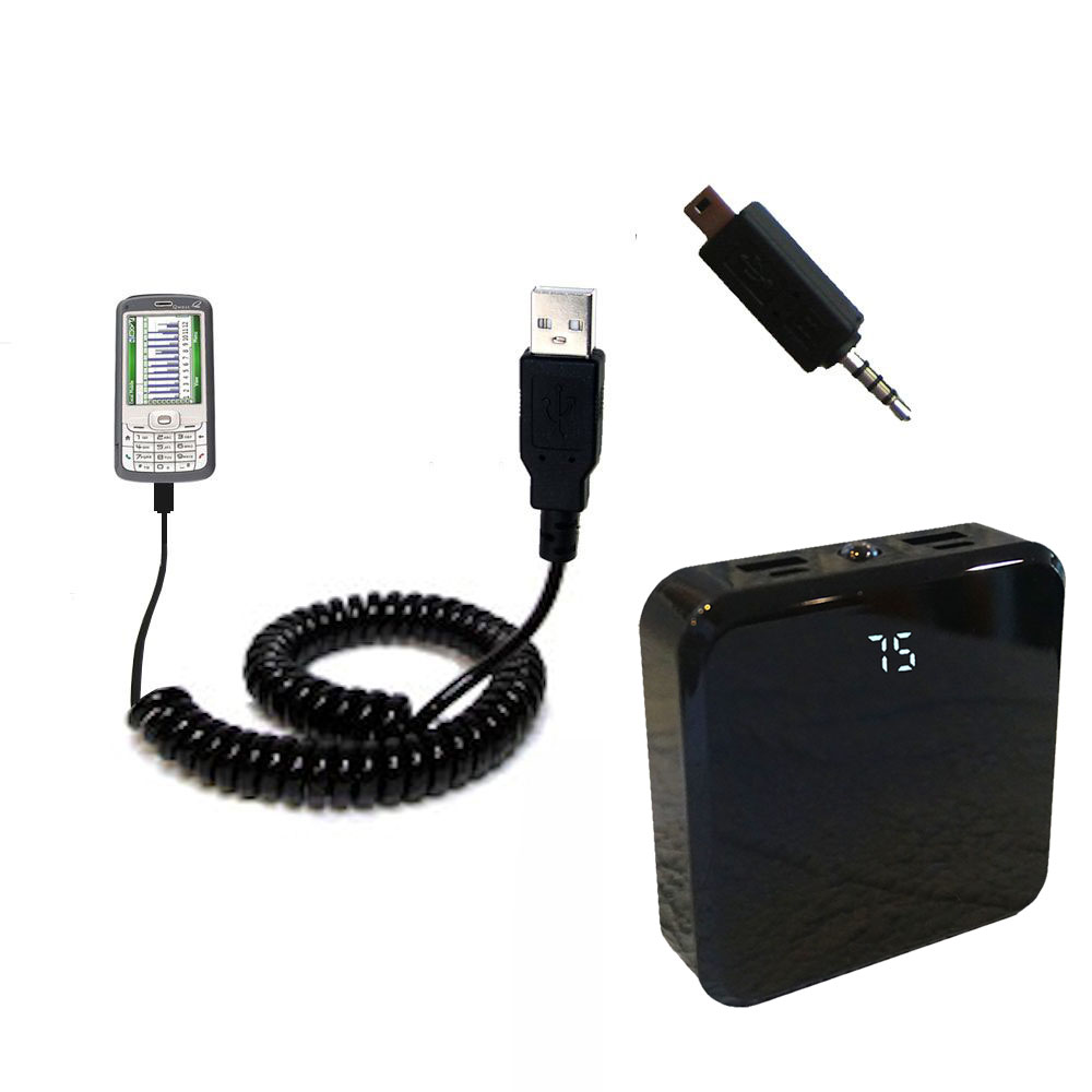 Rechargeable Pack Charger compatible with the HTC Fusion