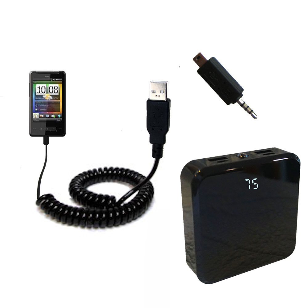 Rechargeable Pack Charger compatible with the HTC HTC 7 Surround