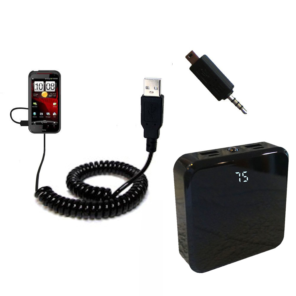 Rechargeable Pack Charger compatible with the HTC Rezound