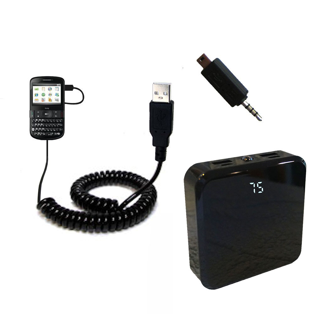 Rechargeable Pack Charger compatible with the HTC Snap S510
