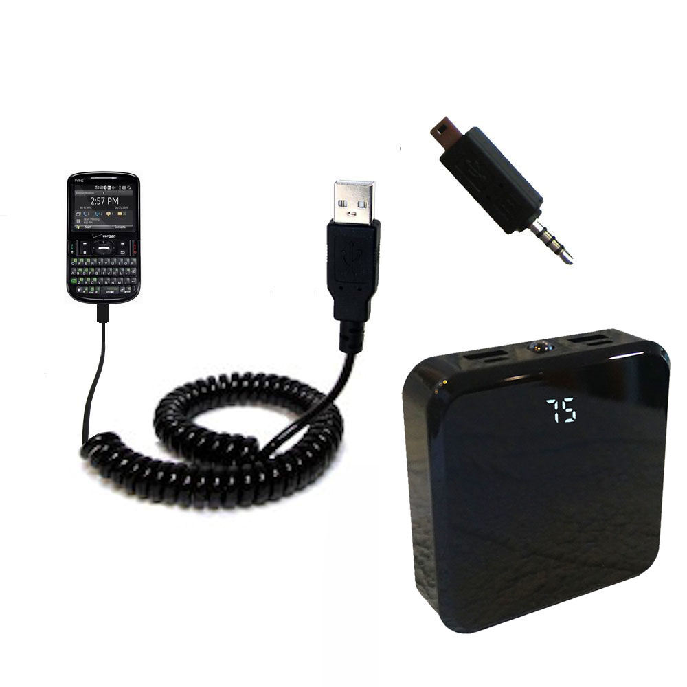 Rechargeable Pack Charger compatible with the HTC XV6175