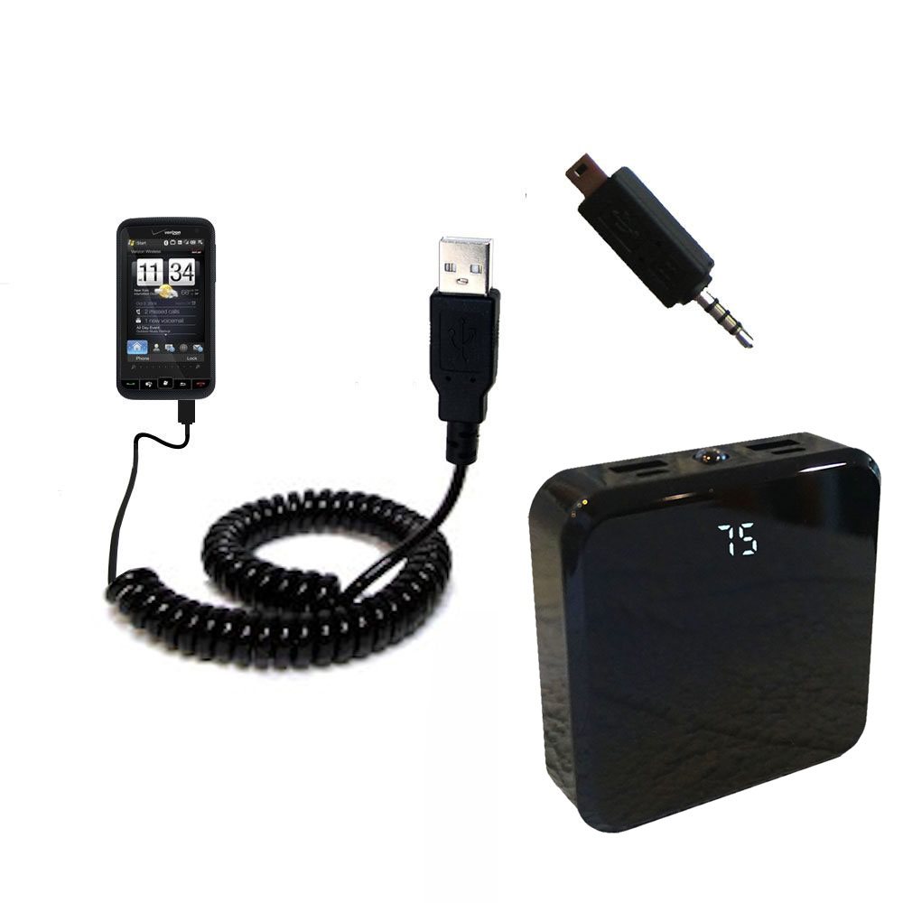 Rechargeable Pack Charger compatible with the HTC xv6975
