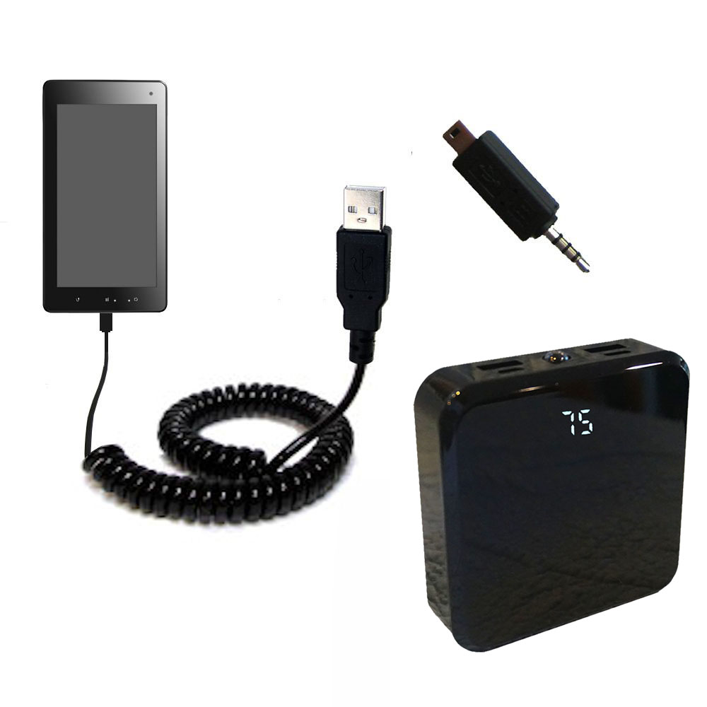 Rechargeable Pack Charger compatible with the Huawei IDEOS S7-301 / S7-303
