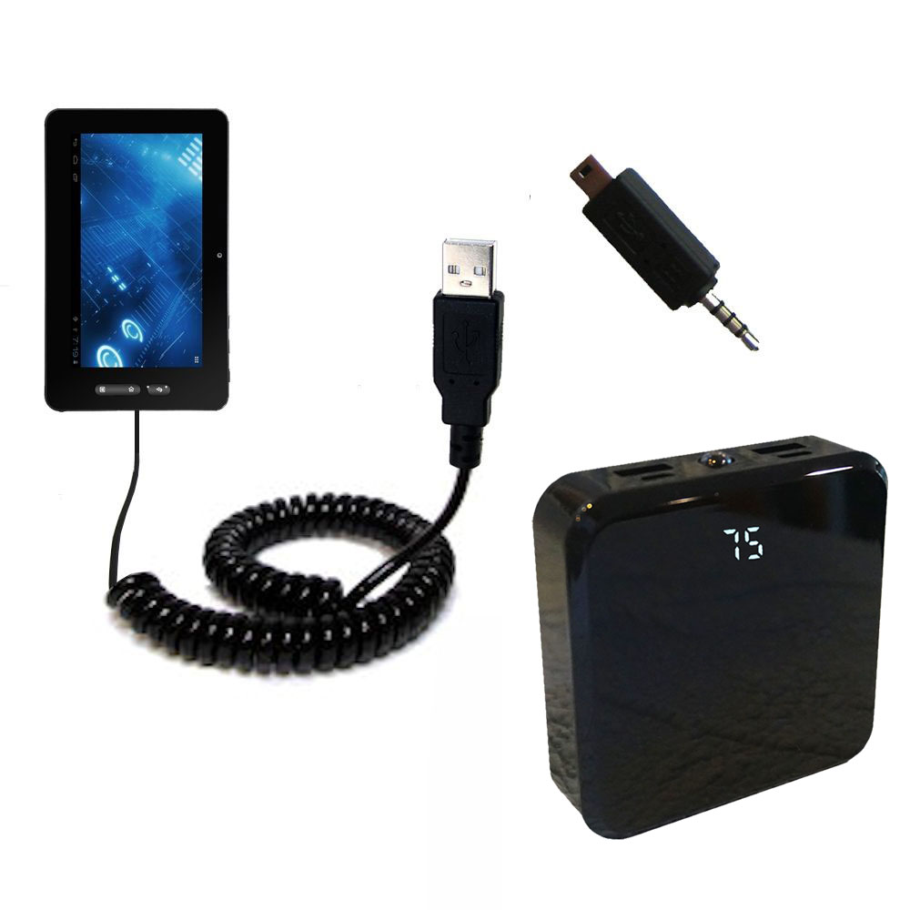 Rechargeable Pack Charger compatible with the Idolian IdolPAD 9