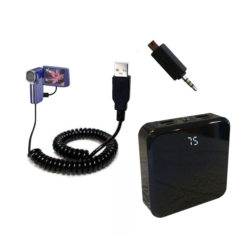 Rechargeable Pack Charger compatible with the Insignia NS-DV720P