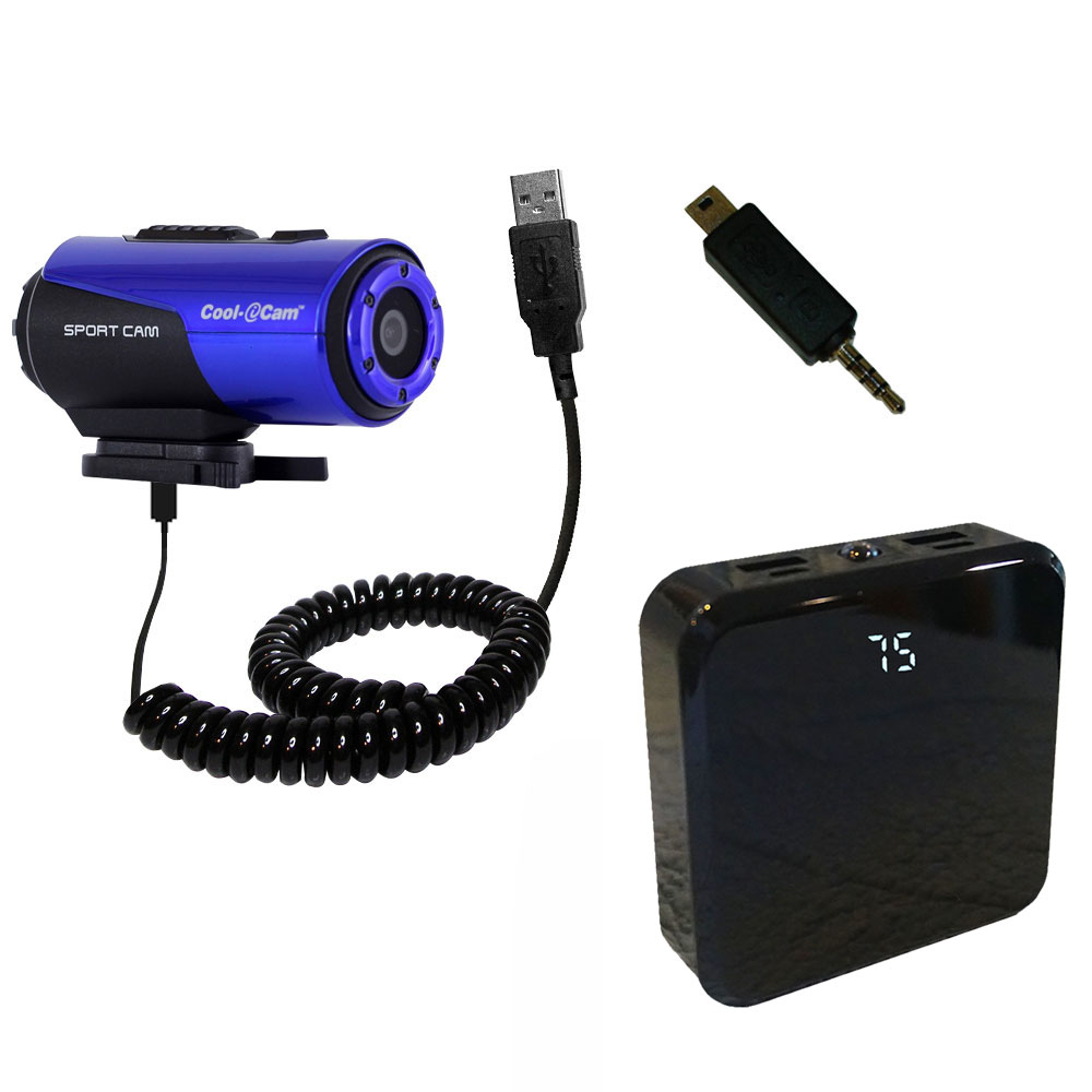 Rechargeable Pack Charger compatible with the Ion Cool Cam S3000