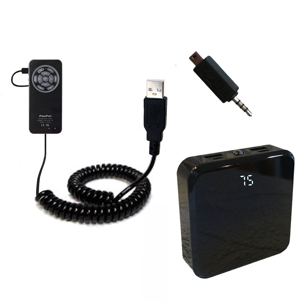 Rechargeable Pack Charger compatible with the iPazzPort Fly Air KP-810-10 / 10A keyboard