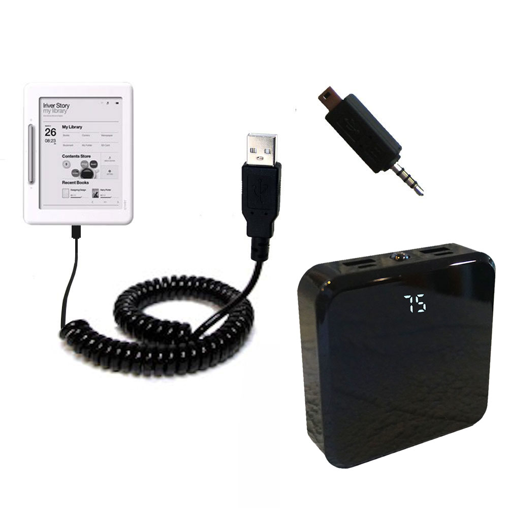 Rechargeable Pack Charger compatible with the iRiver Cover Story