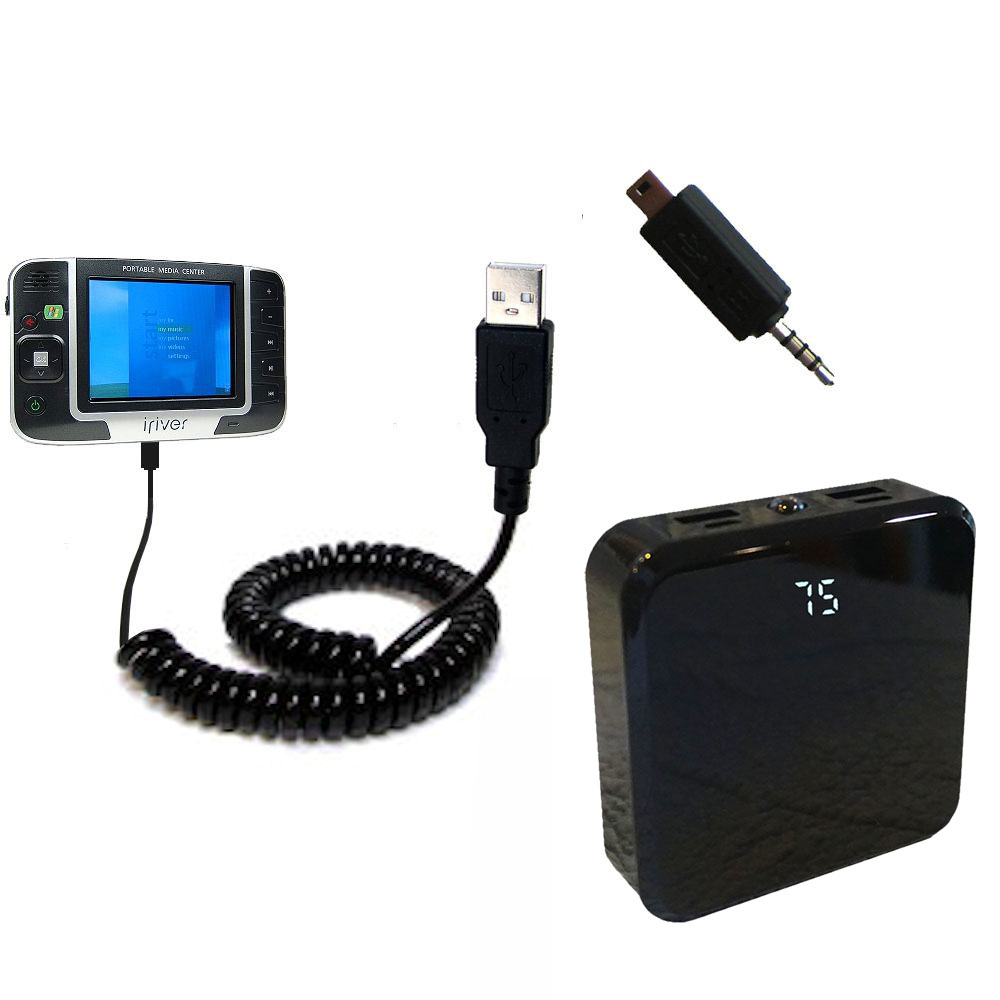 Rechargeable Pack Charger compatible with the iRiver PMC-100