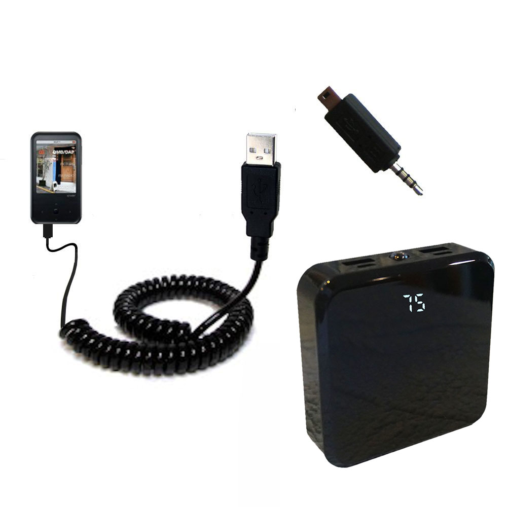 Rechargeable Pack Charger compatible with the iRiver S100